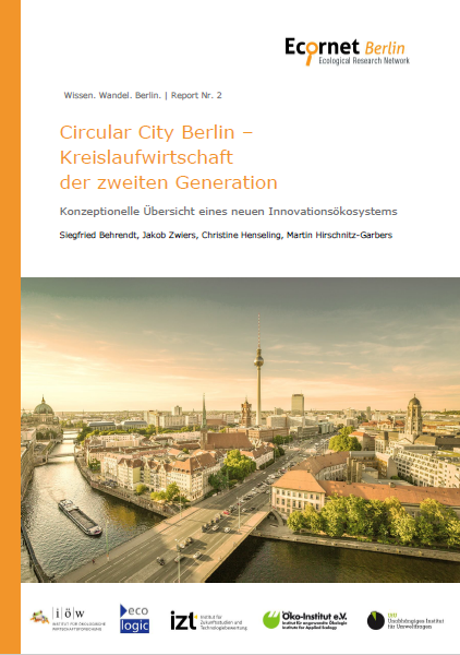 Publication Cover with a photo of the city of Berlin