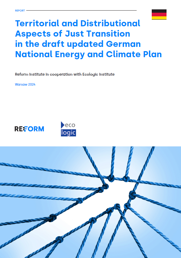 Report: Territorial and Distributional Aspects of Just Transition in the draft updated NECPs