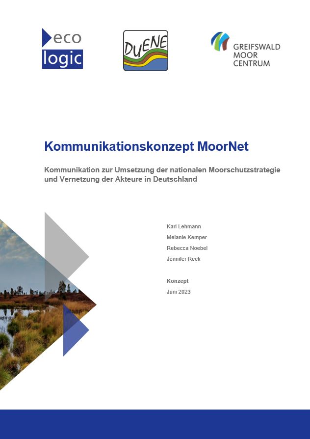 Cover MoorNet Kommunikationsstrategie